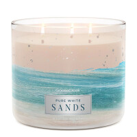 Pure White Sands 3-Docht-Kerze 411g