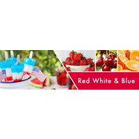 Red, White & Blue 3-Docht-Kerze 411g