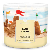 Sand Castles 3-Docht-Kerze 411g