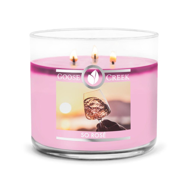 So Rosé 3-Wick-Candle 411g
