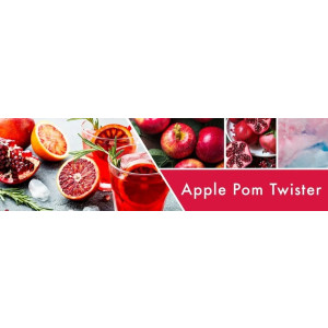 Apple Pom Twister 1-Docht-Kerze 198g