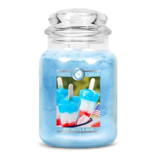 Red, White & Blue 2-Wick-Candle 680g