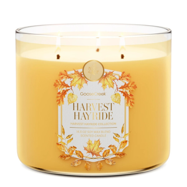Harvest Hayride 3-Wick-Candle 411g