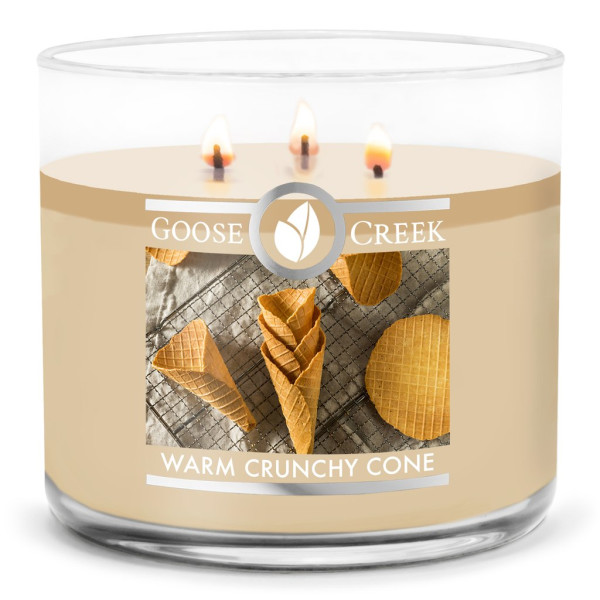 Warm Crunchy Cone 3-Wick-Candle 411g