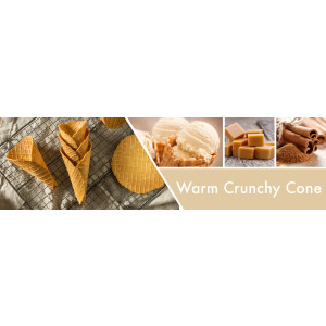 Warm Crunchy Cone 3-Docht-Kerze 411g