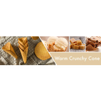 Warm Crunchy Cone 3-Docht-Kerze 411g