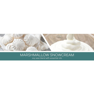 Marshmallow Snow Cream 3-Wick-Candle 411g