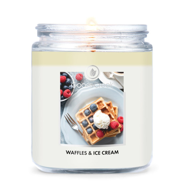 Waffles & Ice Cream 1-Docht-Kerze 198g