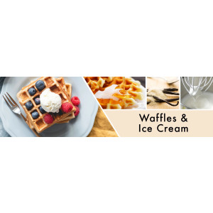Waffles & Ice Cream 1-Docht-Kerze 198g