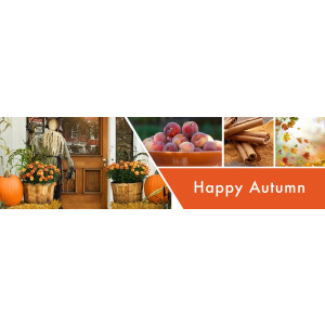 Happy Autumn 2-Docht-Kerze 680g