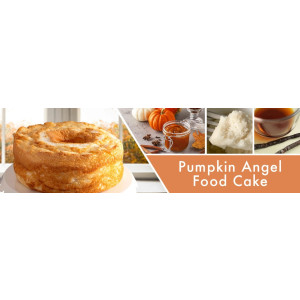 Pumpkin Angel Food Cake 2-Wick-Candle 680g
