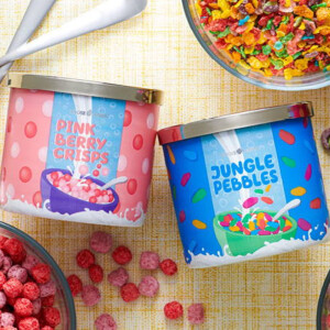 Pink Berry Crisps Cereal Collection 3-Docht-Kerze 411g