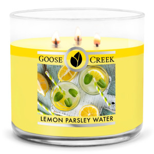 Lemon Parsley Water 3-Wick-Candle 411g