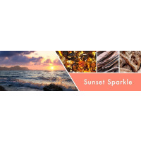 Sunset Sparkle 1-Docht-Kerze 198g