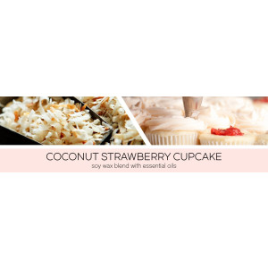 Coconut Strawberry Cupcake  3-Docht-Kerze 411g