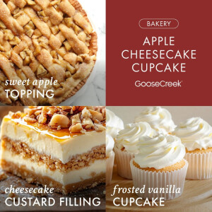 Apple Cheesecake Cupcake 3-Docht-Kerze 411g