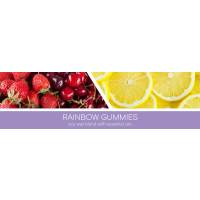 Rainbow Gummies 3-Docht-Kerze 411g