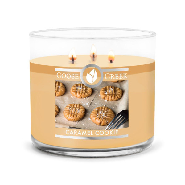 Caramel Cookie 3-Docht-Kerze 411g