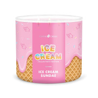 Ice Cream Sundae 3-Docht-Kerze 411g