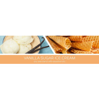 Vanilla Sugar Ice Cream 3-Wick-Candle 411g