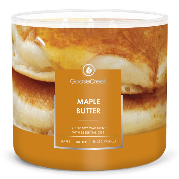 Maple Butter 3-Wick-Candle 411g