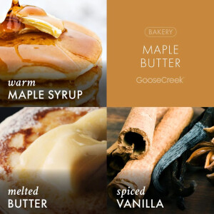 Maple Butter 3-Wick-Candle 411g