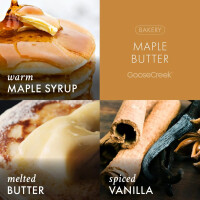 Maple Butter 3-Wick-Candle 411g