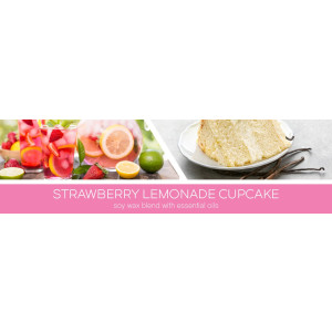 Strawberry Lemonade Cupcake 3-Docht-Kerze 411g