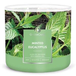 Minted Eucalyptus 3-Wick-Candle 411g