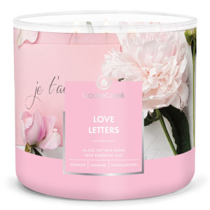 Love Letters 3-Docht-Kerze 411g