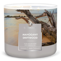 Mahogany Driftwood 3-Wick-Candle 411g