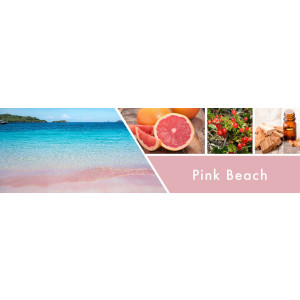 Pink Beach 3-Docht-Kerze 411g