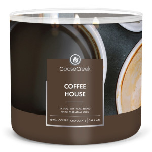 Coffee House 3-Docht-Kerze 411g