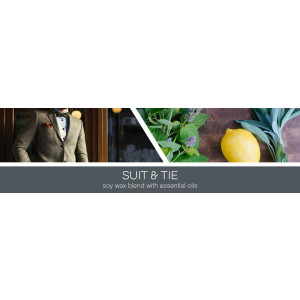 Suit & Tie - Mens Collection 3-Docht-Kerze 411g