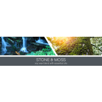 Stone & Moss - Mens Collection 3-Docht-Kerze 411g