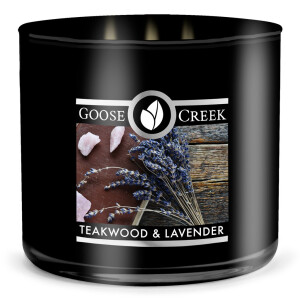 Teakwood & Lavender 3-Docht-Kerze 411g