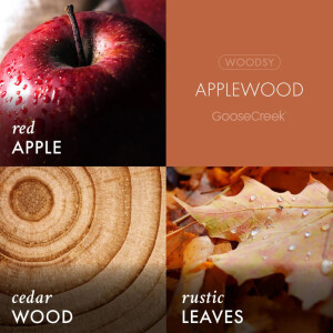 Applewood 3-Wick-Candle 411g