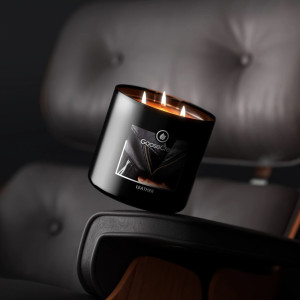 Leather - Mens Collection 3-Wick-Candle 411g