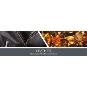 Leather - Mens Collection 3-Docht-Kerze 411g