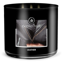 Leather - Mens Collection 3-Docht-Kerze 411g