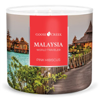 Pink Hibiscus - Malaysia 3-Wick-Candle 411g