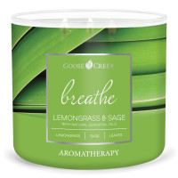 Lemongrass & Sage - Breathe 3-Docht-Kerze 411g