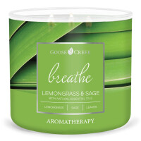 Lemongrass & Sage - Breathe 3-Docht-Kerze 411g