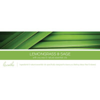 Lemongrass & Sage - Breathe 3-Docht-Kerze 411g