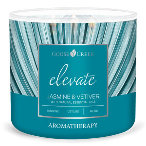 Jasmine &amp; Vetiver - Elevate 3-Docht-Kerze 411g