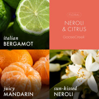 Neroli & Citrus - Motivate 3-Wick-Candle 411g