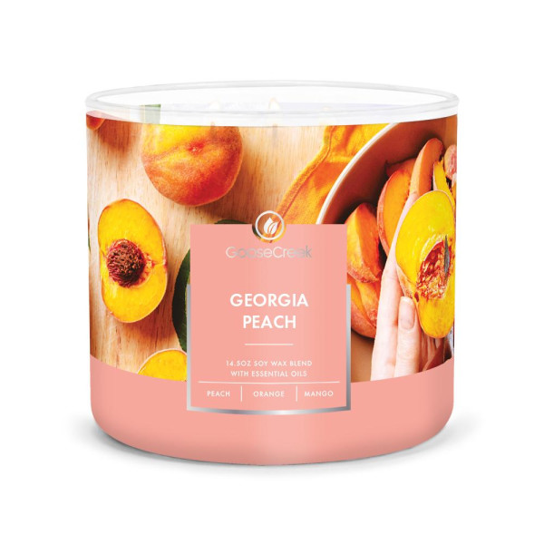 Georgia Peach 3-Wick-Candle 411g