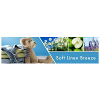 Soft Linen Breeze 3-Wick-Candle 411g