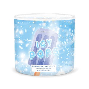 Blueberry Lemonade - Icy Pops 3-Wick-Candle 411g