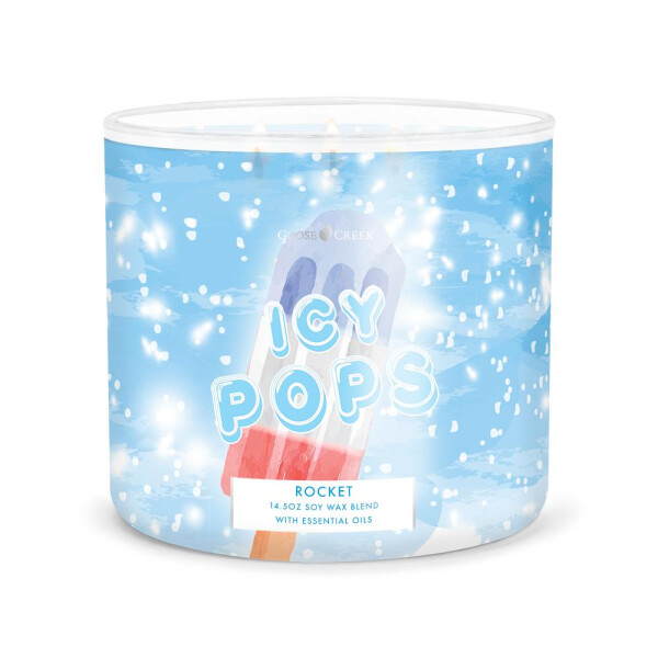 Rocket Pop - Icy Pops 3-Docht-Kerze 411g